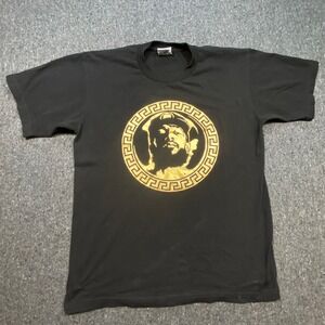 Pro 5 T Shirt Large Mens Black Hip Hop Ice Cube Gold Graphic Tee Streetwear